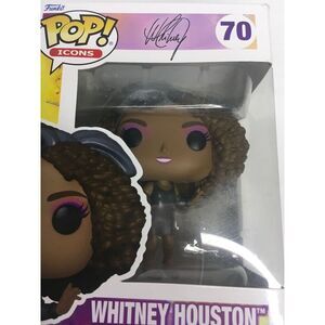 Funko Pop Icons Whitney‎ Houston #70 Vinyl Figure Collectible Toy